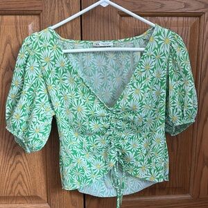 Zara Floral Blouse